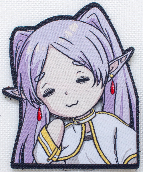 Frieren Funni Face Velcro Patch