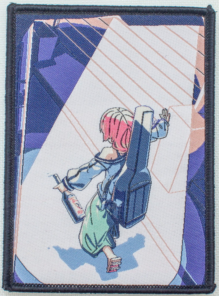 Drunk Kikuri Bocchi the Rock Velcro Patch