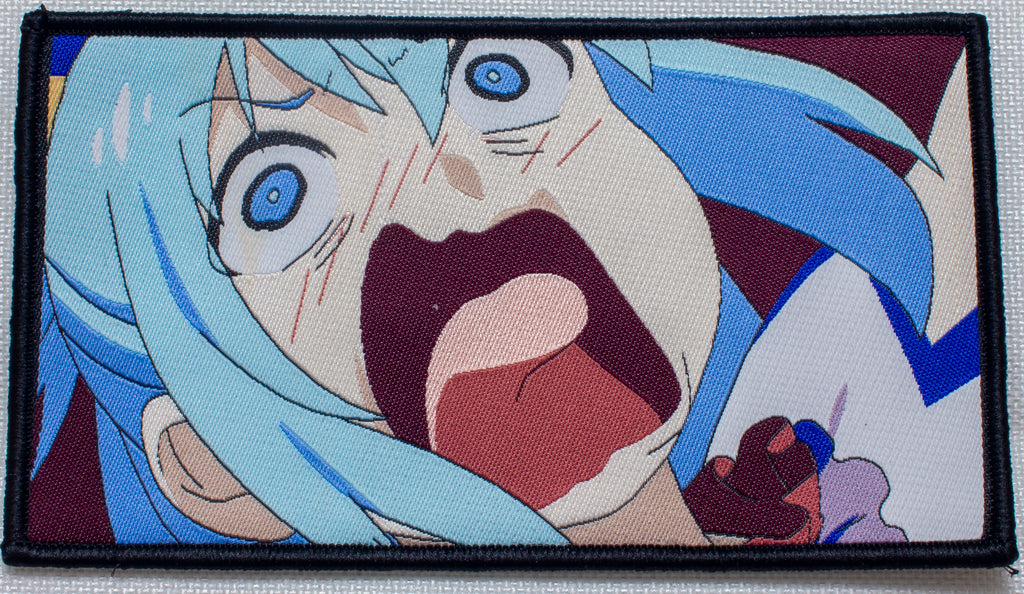 Screaming Aqua Admin Velcro Patch
