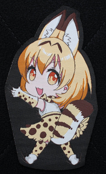Hanging Serval Velcro Patch