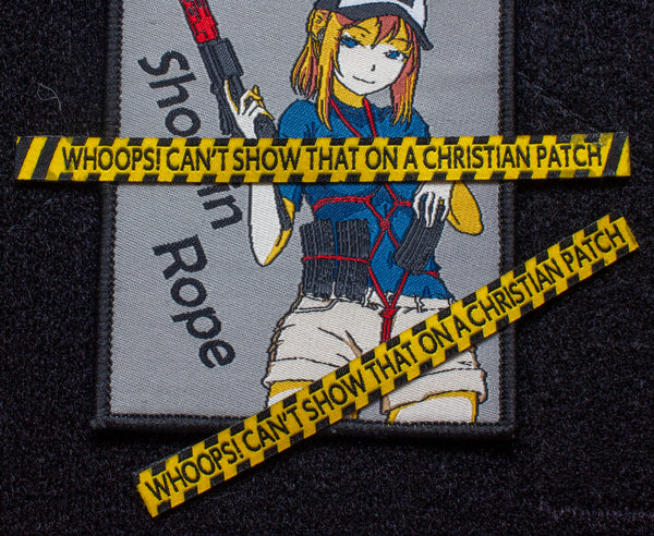 Censor Bar Velcro Patch