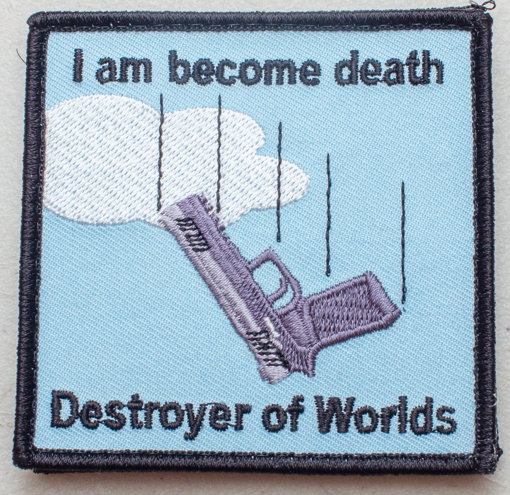 P320 'drop safety' Velcro Patch