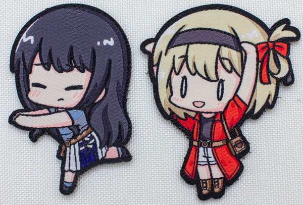 Lycoris Recoil Sakana Series Velcro Patch